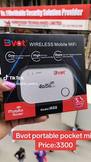Bvot Portable Mifi: 4G/5G Mobile WiFi Solution