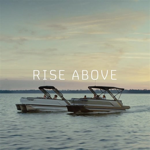 Keep the good times cruising with our V-Toon hulls. Add better acceleration and smoother handling to your days on the water. | Manitou Pontoon Boats