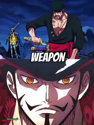 Mihawk Vs Zoro
