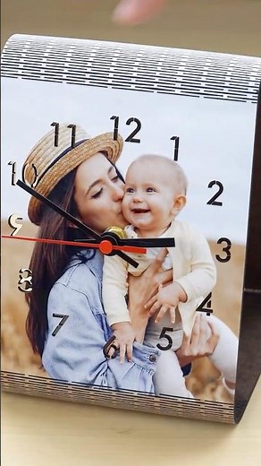 How to make personalized desk clocks #tutorial #diy #sublimation