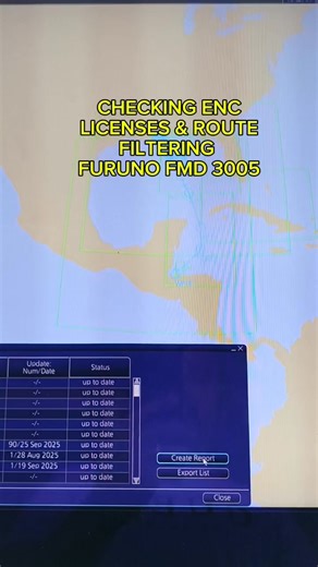 30K views · 502 reactions | ENC CHECKING & ROUTE FILTERING ON FURUNO FMD 3005 ECDIS 六‍️⚓⛴️ #checking #license #routefilter #friends #highlight #follower #nonfollowersviewers #seamanslifeonboard | Michael Ruita | Facebook
