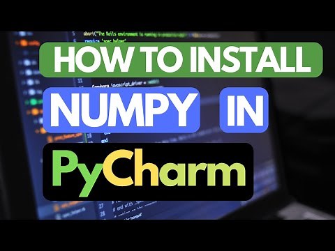 How to install NUMPY in PyCharm - 2 ways explained step by step