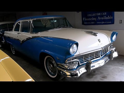 1956 Ford Fairlane Y-Block V8, 3x2 Carbs at Country Classic Cars