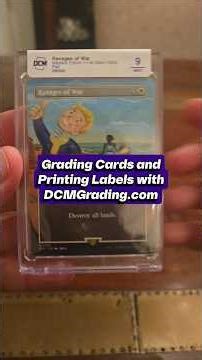 Instantly grade your cards! No mailing, no waiting, no high fees! DCMGrading.com - #cards #tcg