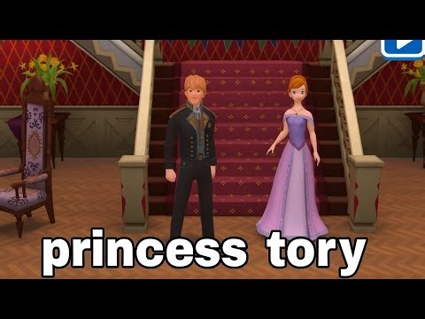 Princess Cinderella in frozen many little story