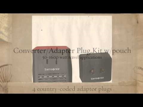 Converter/Adapter Plug Kit w/pouch