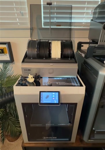 Have you ever printed with carbon fiber?!?! @QIDI Official #QIDI #3dprinting #3dprinter #carsoftiktok #crelity