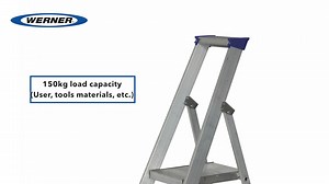 Range 6 - Werner Platform Stepladders (with music)
