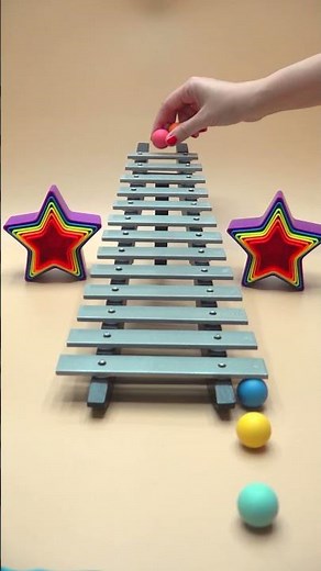 Glockenspiel🔉💎 Satisfying Sound #dominomarble