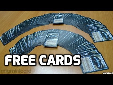 MTG - 5 Ways To Get Free Cards - Magic the Gathering Cards for Free