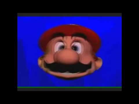 Mario Head with Electronic sounds