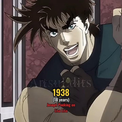 Joseph Joestar Through The Years #jojosbizzareadventure #josephjoestar #anime