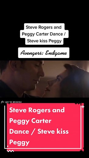 Steve Rogers and Peggy Carter Dance / Steve kiss Peggy / Avengers: Endgame 2019 Movie#avengers #avengersendgame #stevekisspeggy