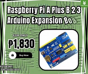GET THE BRAND NEW "RASPBERRY PI A PLUS B 2 3 ARDUINO EXPANSION BOARD" FROM CIRCUITROCKS!! VISIT OUR SHOP!! - https://circuit.rocks/ - https://shopee.ph/circuitrocks | Circuitrocks | Facebook