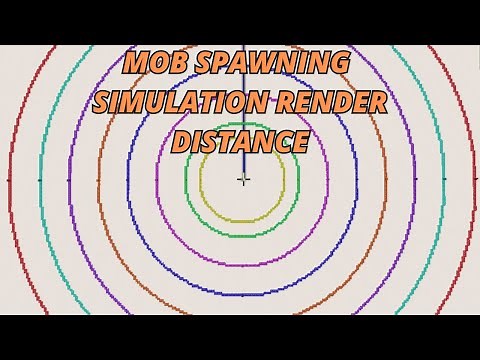 Mob Spawning - Simulation and Render Distance - Bssics Explained