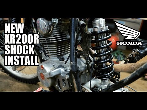The Best Replacement shock for your XR200R Dirt Bike