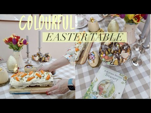 Get ready for AN ENGLISH EASTER & how to style an EASTER TABLE FIT FOR BEATRIX POTTER 🐇🐣