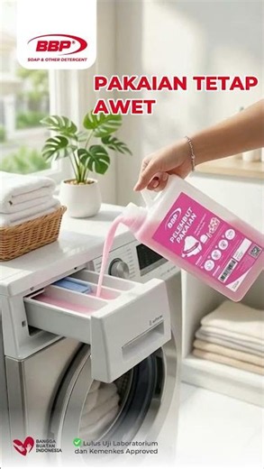 Bye-bye baju kaku dan kasar! #BBPPelembutPakaian #viral #wangiseharian #produklokal