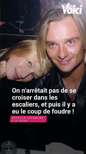 Estelle Lefébure et David Hallyday : un coup de foudre en coulisses !