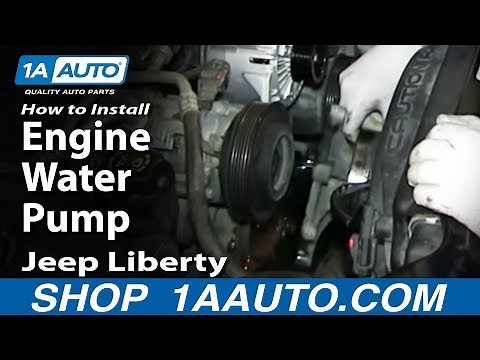 How to Replace Engine Water Pump 02-13 Jeep Liberty