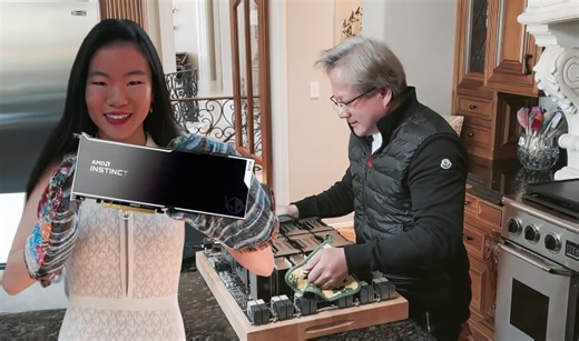 AMD-Backed LLM Developer Makes Fun of NVIDIA's AI GPU Shortages