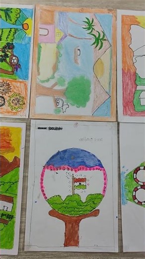 Drawing Competition - House 🏡 Activities#drawing#education #educationalvideos#ytshorts #shorts#short