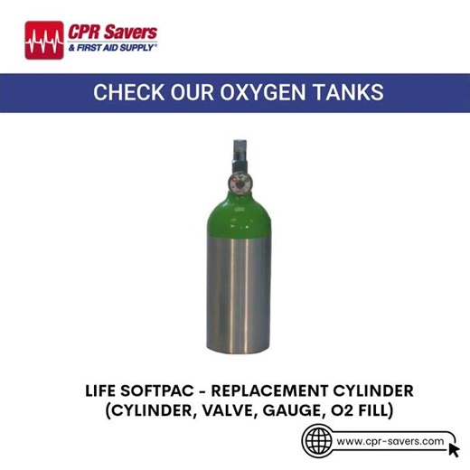 Oxygen Tanks | CPR Savers & First Aid Supply, LLC