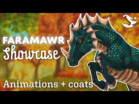 Faramawr Showcase | Animations & coats | Star Stable Online Dragon Horse⭐️