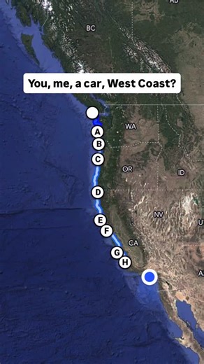 Alex Khachigian | Adventure Travel on Instagram: "👇🏼Save & share these 70 spots for your trip ⬇️ I’ve listed the spots in order of where you’re driving in from and the letter they are around on the map. 🌲(A) WASHINGTON 1. Cape Flattery (northwest tip of US) ⭐️ 2. Shi Shi Beach 3. Rialto Beach 4. Hole-In-The-Wall 5. James Island Viewpoint 6. Forks 7. Hall of Mosses Trail ⭐️ 8. Spruce Nature Trail 9. Ruby Beach ⭐️ 10. Kalaloch Beach 11. Tree of Life 12. Merriman Falls ⭐️ 13. Worlds Largest Sitk