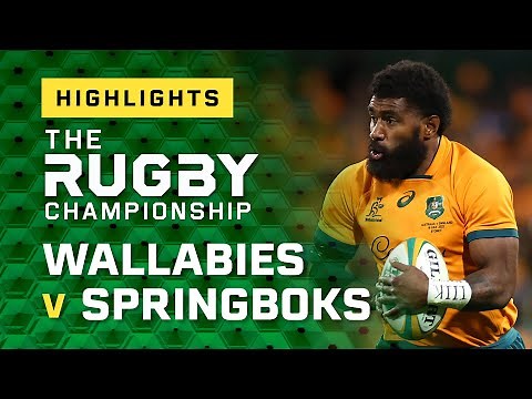 Highlights: Wallabies vs Springboks Rugby Championship | Wide World of Sports