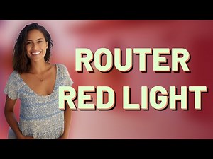 Why Is My Router’s Internet Light Blinking Red After a Reset?
