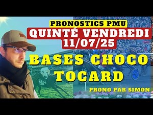 Quinté Prediction for Friday 07/11/2025: PMU Predictions, 4 Tips, Solid Bases and Daily Outliers