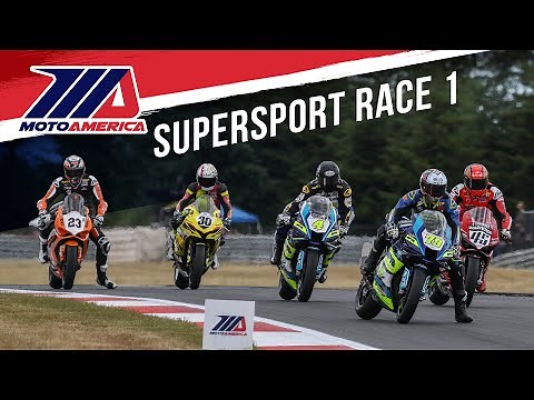 Supersport Race 1 at Ridge Motorsports Park 2025 – FULL RACE | MotoAmerica