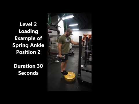 Spring Ankle Level 2 Loading Example - Position 2 Duration 30 Seconds