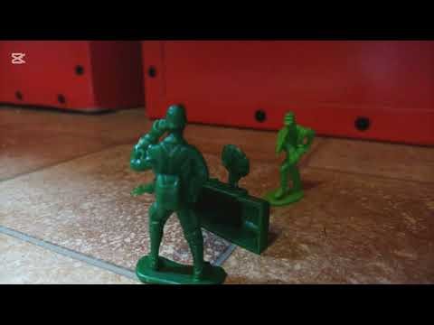 Army mans fight a big robot 🤖 part 1