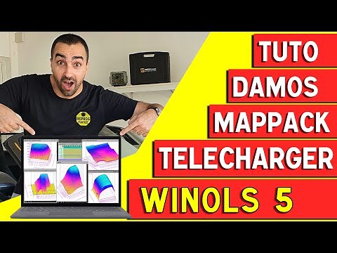 ✅ Tuto formation Winols 5 Télécharger mappack + damos: Stage de formation reprogrammation moteur 🚗💨