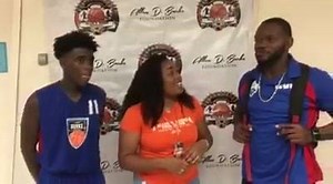 6.4K views · 150 reactions | Coach Bass and Jasin of Team BVI -Tortola!! They will also be competing in the championship tomorrow in the 16-18 division! Come out and support! Allen Burke Foundation Basketball Tournament! They will be going head to head against the North Carolina Elites! | ViVid Streaming | Facebook