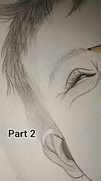 How to draw a Beautiful girl portrait with pincle 🥰💓 #art #drawing #pincle sketch #mimi craftiva❤️✏️