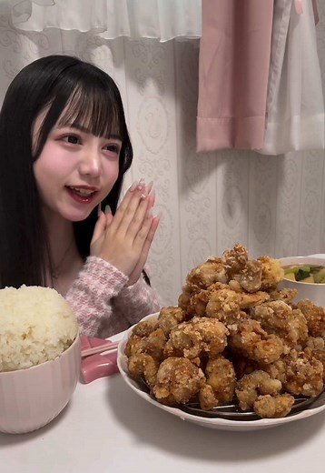 唐揚げ爆食大作戦！美味しさ満載のモッパン
