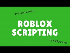 Twitter Code GUI | Roblox Scripting