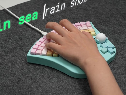 Open Source One-Handed Keyboard Blends QWERTY and Mouse for True Accessibility - Yanko Design