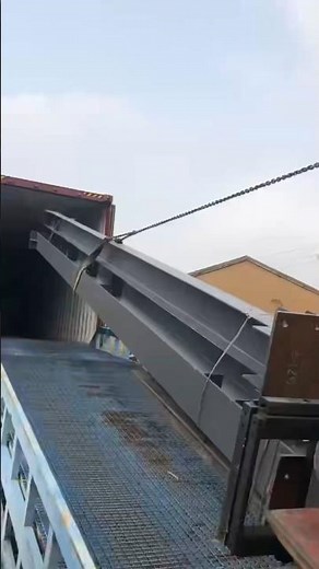 See how a Mobile Dock Ramp simplifies container loading.