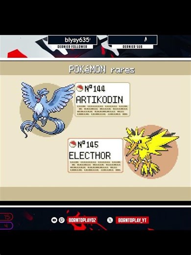 ELECTHOR ! 😍😍😍 | Pokémon Rouge Feu | #BornToPlay #PokemonFireRed #Pokémon