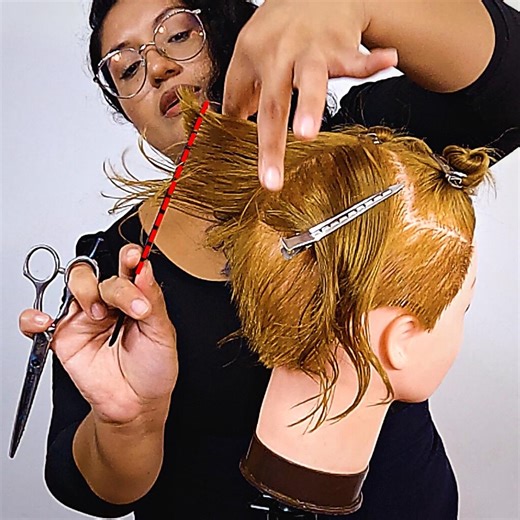 173K views · 5.8K reactions | ✂️Nunca fue tan Fácil hacer un corte PIXIE BOB | katherinesalazaroficial | Facebook