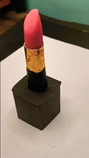 Lipstick 💄 craft from clay| Kids Activities craft #lipstick #kids #shortvideo #viral