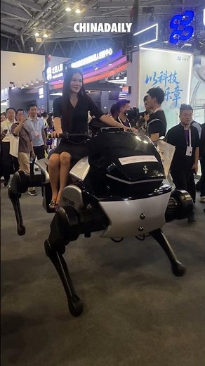 A robotic horse you can actually ride