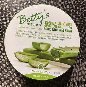 Avis sur le gel aloe vera Betty's acheté chez Action