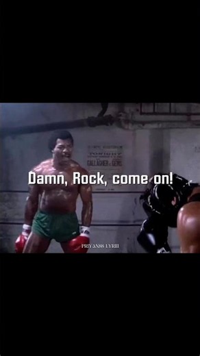 "There is NO tomorrow!" – Rocky Balboa