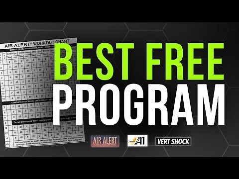 Best Free Vertical Jump Program | Review of Vert Shock, A1 Athlete, Air Alert