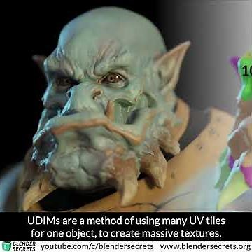Blender Secrets - UDIM Textures